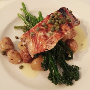 Centro - Wood grilled salmon. So tasty! - New American Near Me - Des Moines, Iowa Centro - Wood grilled salmon. So tasty! - New American Near Me - Des Moines, Iowa
