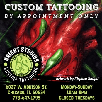 Knight Studios Custom Tattooing - Tattoo Near Me - Chicago, Illinois Knight Studios Custom Tattooing - Tattoo Near Me - Chicago, Illinois