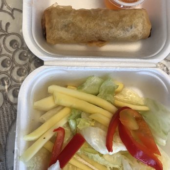Jatujak - Mango salad and spring roll - Food Delivery Services Near Me - Toronto, Ontario