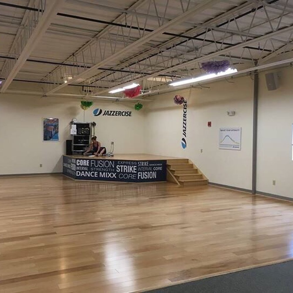 Jazzercise East Rochester - The dance floor and stage. - Kickboxing Near Me - East Rochester, New York Jazzercise East Rochester - The dance floor and stage. - Kickboxing Near Me - East Rochester, New York