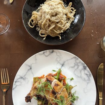 L'Ardente - Cacio e pepe and chicken cacciatore - Italian Near Me - Washington, DC, District of Columbia L'Ardente - Cacio e pepe and chicken cacciatore - Italian Near Me - Washington, DC, District of Columbia