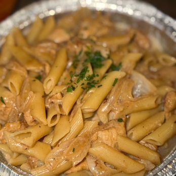 Miceli Brothers Pizza - French onion pasta with penne - Pizza Near Me - West Babylon, New York Miceli Brothers Pizza - French onion pasta with penne - Pizza Near Me - West Babylon, New York