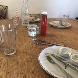 Runwayskiln - The fish and chips did not last long.
