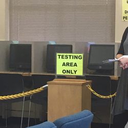 Departments of Motor Vehicles - Take your "written" test on these computers