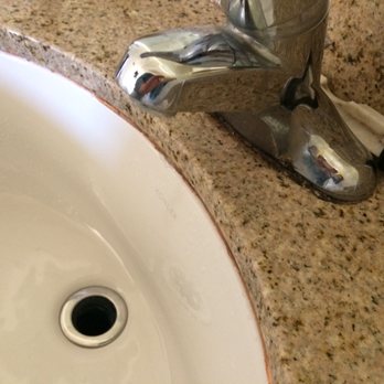 Motel 6 - To fix the stopper, just pull it out and lay it behind the faucet! - Hotels Near Me - Capitol Heights, Maryland