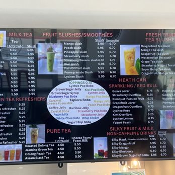 Heath Boba Tea & Desserts - Menu - Desserts Near Me - Heath, Texas