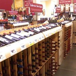 wine section wine section
