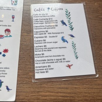 Cucharita - Menu - Bakeries Near Me - Houston, Texas Cucharita - Menu - Bakeries Near Me - Houston, Texas