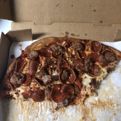 Pepperoni, Sausage, and Bacon!