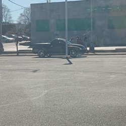 J & M Gulf - There was this teenager boy he listen to his friends to get a broken chair with wheels that belong to the employees from the gas station.