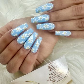 KV Nail Art - Beautiful as always  amazing quality. Haven't broken a nail - Nail Salons Near Me - Phoenix, Arizona