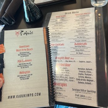 Kabuki - Lots of variety. - Sushi Bars Near Me - Wellington, Florida