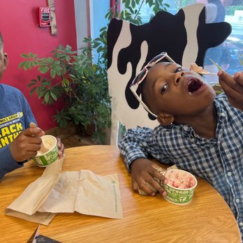 Ben & Jerry’s - Max and Malcolm enjoying their ice cream. - Ice Cream & Frozen Yogurt Near Me - Philadelphia, Pennsylvania Ben & Jerry’s - Max and Malcolm enjoying their ice cream. - Ice Cream & Frozen Yogurt Near Me - Philadelphia, Pennsylvania