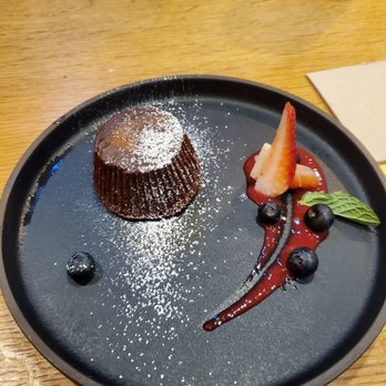 Yugo Restaurant - Chocolate lava cake - Japanese Near Me - Vancouver, British Columbia