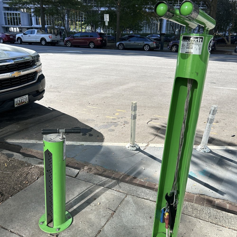 Edward R Murrow Park - Bicycle fix it station - Parks Near Me - Washington, DC, District of Columbia