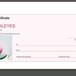 Tantaleyes - Gift Certificates are available