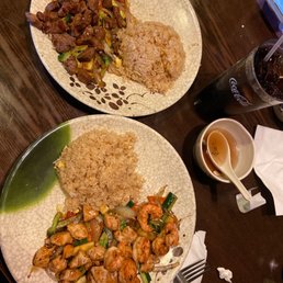 Filet hibachi and Chicken/Shrimp hibachi Filet hibachi and Chicken/Shrimp hibachi