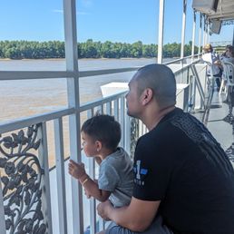 They saw a huge fish!! They saw a huge fish!!