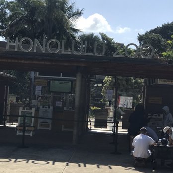 Honolulu Zoo - Sign - Zoos Near Me - Honolulu, Hawaii