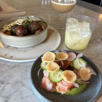 Waverly - Pickled potatoes and ocean trout ceviche - Breakfast & Brunch Near Me - Cardiff, California Waverly - Pickled potatoes and ocean trout ceviche - Breakfast & Brunch Near Me - Cardiff, California