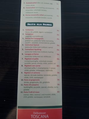 Menu photo 4 Pizzeria Toscana Nacka, AB