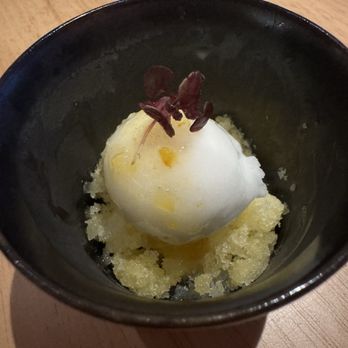 Moon Rabbit - Pre desert rice icecream and lemon sorbet - Vietnamese Near Me - Washington, DC, District of Columbia