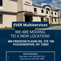 Ever Multiservices - We are moving! Starting September 1st.