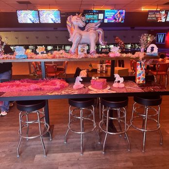 Bowlero Council Bluffs - Table we decorated - Bowling Near Me - Council Bluffs, Iowa
