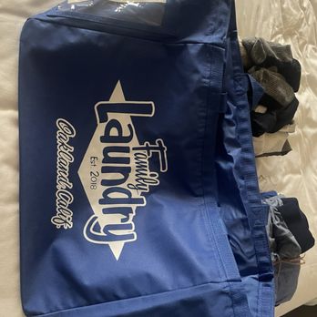 Family Laundry - This is the live bag that you bring your laundry back - Laundry Services Near Me - Oakland, California Family Laundry - This is the live bag that you bring your laundry back - Laundry Services Near Me - Oakland, California