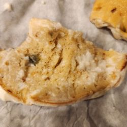 Bagel Guys Bakery - Cream cheese where ?? Melted