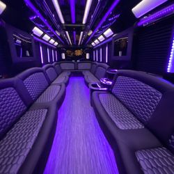 Denver 24/7 Limo - Party Bus Interior