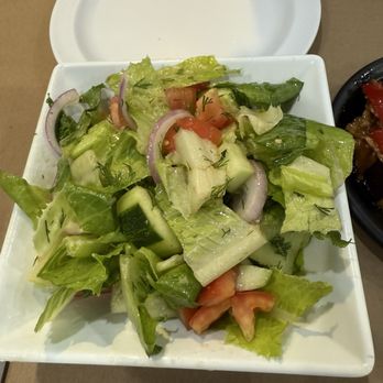 Abuqir Seafood - House salad - Mediterranean Near Me - Astoria, New York Abuqir Seafood - House salad - Mediterranean Near Me - Astoria, New York