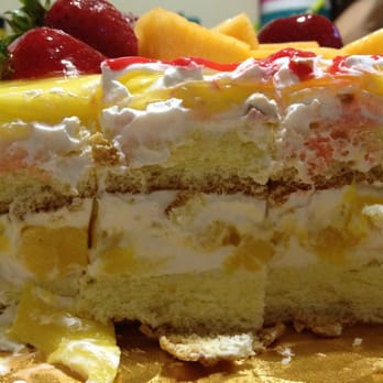 Olympic Bakery - Inside the Mango Cake... Yum! - Bakeries Near Me - Temple City, California Olympic Bakery - Inside the Mango Cake... Yum! - Bakeries Near Me - Temple City, California