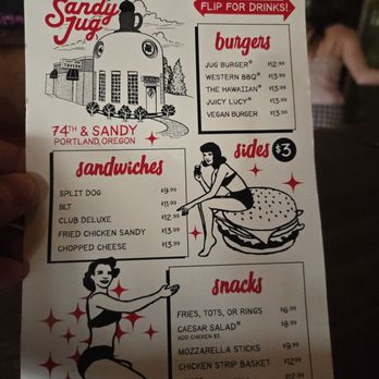 Sandy Jug - Burgers Near Me - Portland, Oregon Sandy Jug - Burgers Near Me - Portland, Oregon