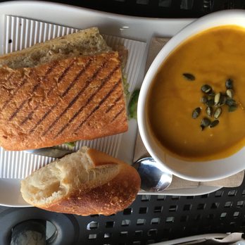 Panera Bread - Chicken avocado sandwich with squash soup - Sandwiches Near Me - Ocala, Florida