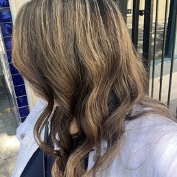 Hair and highlight Hair and highlight