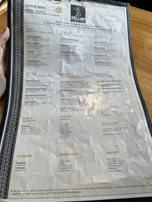 Menu photo 5 Dellah Coffee & Brunch House Dearborn, MI