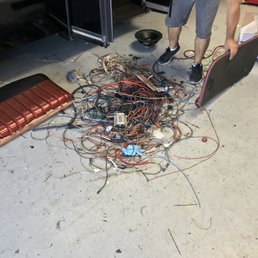 This is what they pulled out of my bus This is what they pulled out of my bus