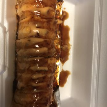 Orange Teriyaki - Baked Salmon Roll (8 pieces) - Japanese Near Me - Long Beach, California