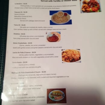 La Promesa - Menu pic 2 - Spanish Near Me - Ephrata, Pennsylvania La Promesa - Menu pic 2 - Spanish Near Me - Ephrata, Pennsylvania