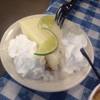 The Catch - Key lime pie. Very sweet. Graham cracker crust. - Seafood Near Me - Longview, Texas