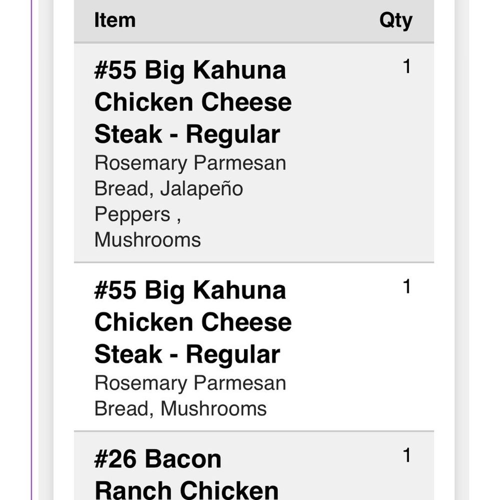 Jersey Mike's Subs - This is what we ordered & expected to receive - Fast Food Near Me - Avondale, Arizona Jersey Mike's Subs - This is what we ordered & expected to receive - Fast Food Near Me - Avondale, Arizona