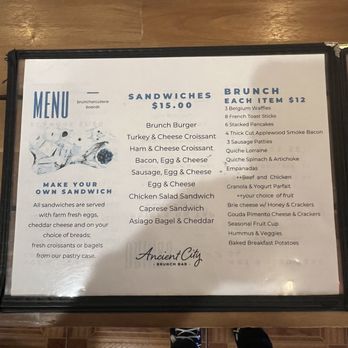 Ancient City Brunch Bar - Menu - Cafes Near Me - St. Augustine, Florida Ancient City Brunch Bar - Menu - Cafes Near Me - St. Augustine, Florida