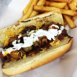 Twisted Classics Food Trailer - Loaded Potato Hot dog
