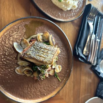 Saint & Second - Baja Striped Sea Bass - New American Near Me - Long Beach, California Saint & Second - Baja Striped Sea Bass - New American Near Me - Long Beach, California