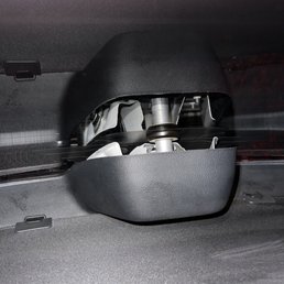 Detached from the back window after tint Detached from the back window after tint