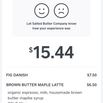 Salted Butter - Prices were lil bit different than the ones posted. - Desserts Near Me - Pasadena, California Salted Butter - Prices were lil bit different than the ones posted. - Desserts Near Me - Pasadena, California