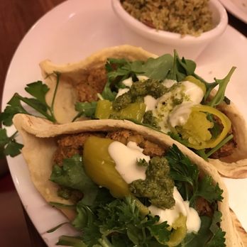 Veggie Grill by Next Level - Falafel wrap (not worth to try, kept breaking apart) - Vegan Near Me - Seattle, Washington