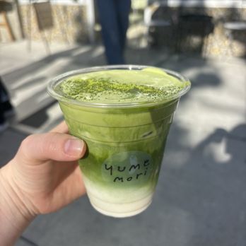 Yume Mori Matcha - Double Matcha latte - Coffee & Tea Near Me - Berkeley, California Yume Mori Matcha - Double Matcha latte - Coffee & Tea Near Me - Berkeley, California