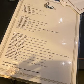 Farsi Kitchen - Menu - Persian/Iranian Near Me - Atlanta, Georgia